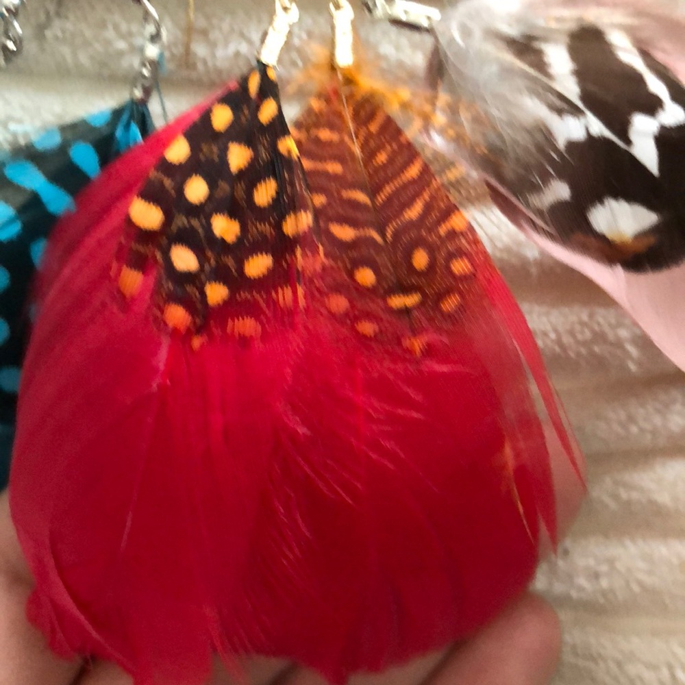 Rue 21 Feather earring set NWT - Picture 4 of 6